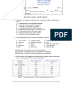 Ficha de Trabalho - Soluções