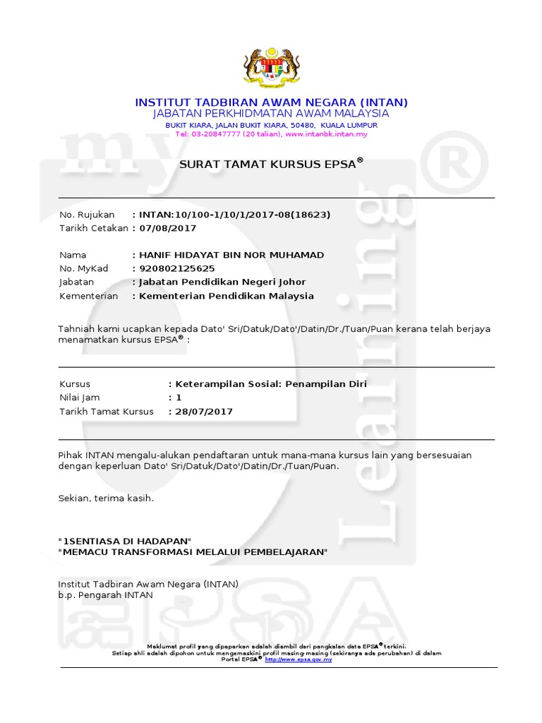Keterampilan Sosial Penampilan Diri Pdf
