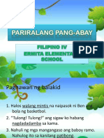 Pariralang Pang-Abay