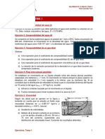 Tema 1. Mecánica de Fluidos - Aspectos Fundamentales de La Mecánica de Fluidos - Ejercicios