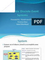 PSDA Presentation - Discrete Event Systems Simulation 