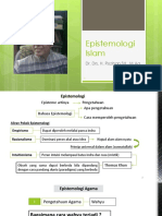 Epistemologi Islam 1