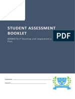 BSBMGT617 - Student Assessment Booklet v4.0