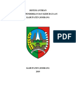 Laporan Antrian Dinas Pendidikan Jombang