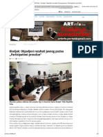 ARTinfo - Kiseljak - Objavljeni Rezultati Javnog Poziva Participativni Proračun"