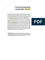 Políticas Macroeconomicas en Una Economía Abierta