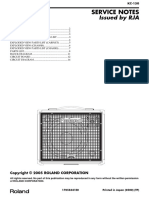 Roland KC-150 Keyboard Amp Service Manual