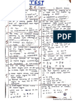 Class Test in Foundation Batch