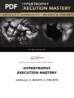 Hypertrophy Execution Mastery - Module 2 Workouts - Biceps & Triceps PDF