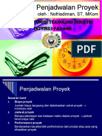 Penjadwalan Proyek PDF