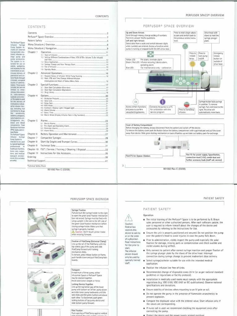 B Braun Syringe Pump PDF | PDF