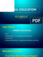 02 Maed 213 - Formal Education