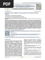 Computer System Validation in The Perspective of T PDF