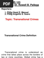 Transnational Crime (PSSG MANUEL AND SUERO)