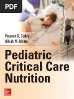 Pediatric Critical Care Nutrition PDF