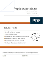 Situsuri Fragile in Patologie