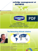 Global Knowledge Management at Danone
