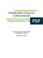Itinerario Consumidor PDF