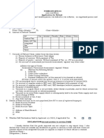 Form GST RFD01