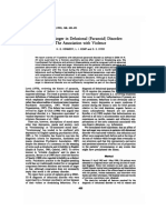 British Journal of Psychiatry study on fear, anger and violence in delusional disorder