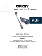 ORION NJE 4000 Non Linear Junction Detector Manual PDF