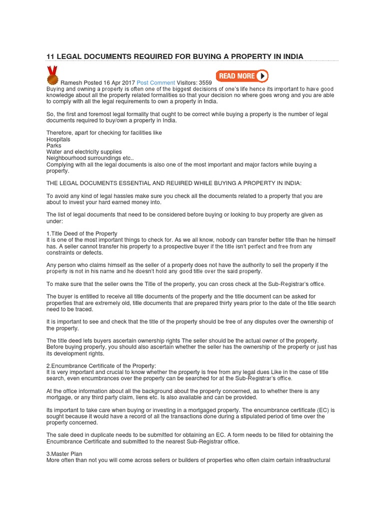 11 Documents Required For Legal Opinion PDF Private Law Real