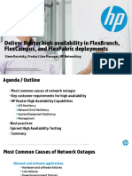 HP Router Enablement Basic 3 - High Availability Overview TTP v6