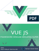 VueJS - Framework Dengan Kekuatan Super