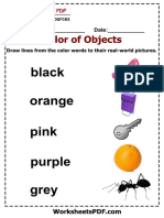 color of objects