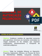 Capacitacion de control de materiales peligrosos