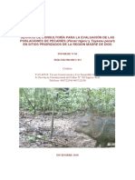 Informe 3er Producto Pecaries Madre de Dios PDF