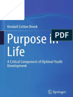 Springer - Purpose in Life A Critical Component of Optimal Youth Development 2013