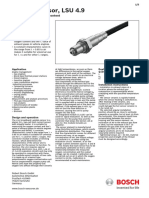 Lean Burn Lambda Sensor Technical Information PDF