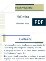 Digital Image Processing Halftoning