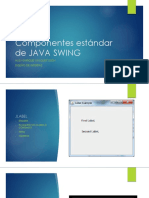 Java Swing componentes estándar