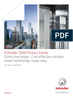Schindler 3300 Ca Product Family Brochure PDF