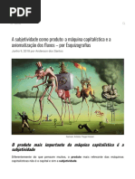 Subjetividade como produto_ a máquina capitalística - por Esquizografias