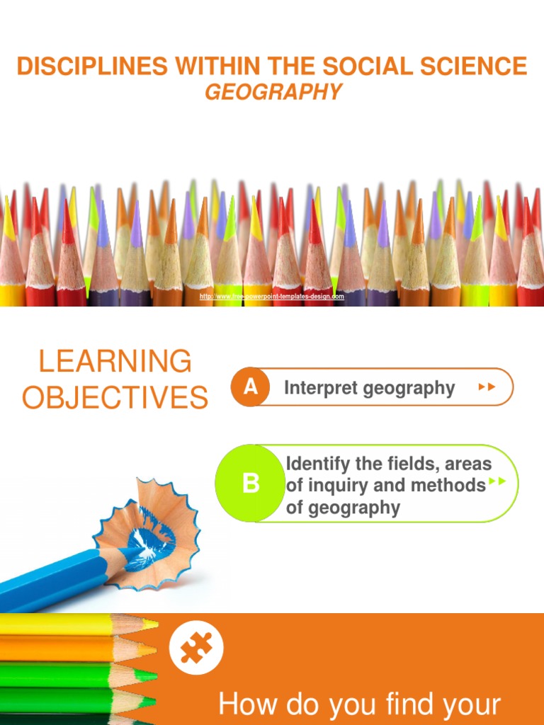 Geography As Social Science Discipline PDF