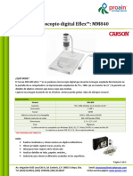 Ficha Microscopio Digital Eflex MM840