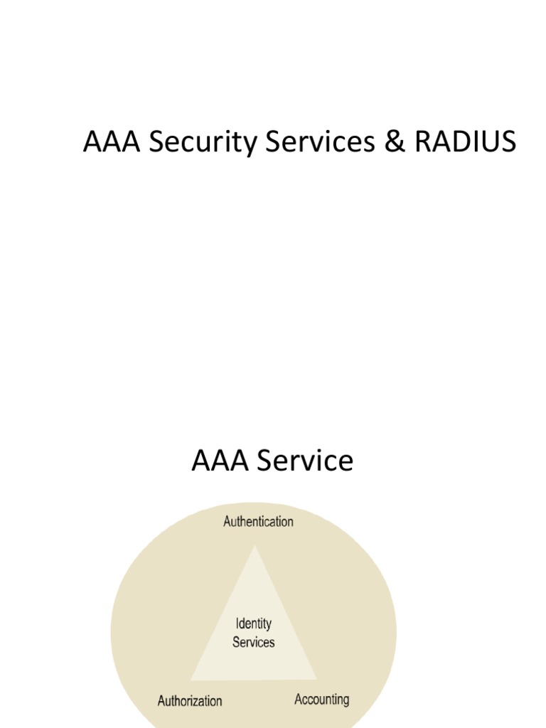 Aaa Radius Pdf Radius Security Engineering