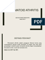 Ade Mutiara D 1804019017 Reumatoid Artritis
