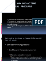 Delivering Services to Young Children