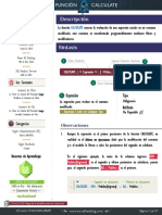 Ficha Técnica - CALCULATE Mago de La Modificación de Contextos