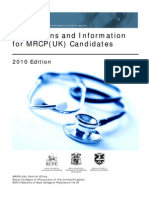 MRCP (UK) 2010 Regulations