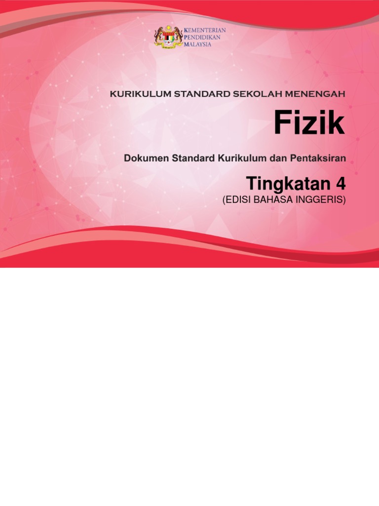 DSKP KSSM Physics Form 4 v7.19 PDF  PDF