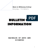 CAS Bulletin of Information (NEW)