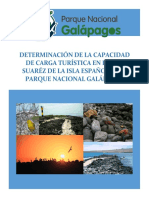 Capacidad de Carga Galapagos