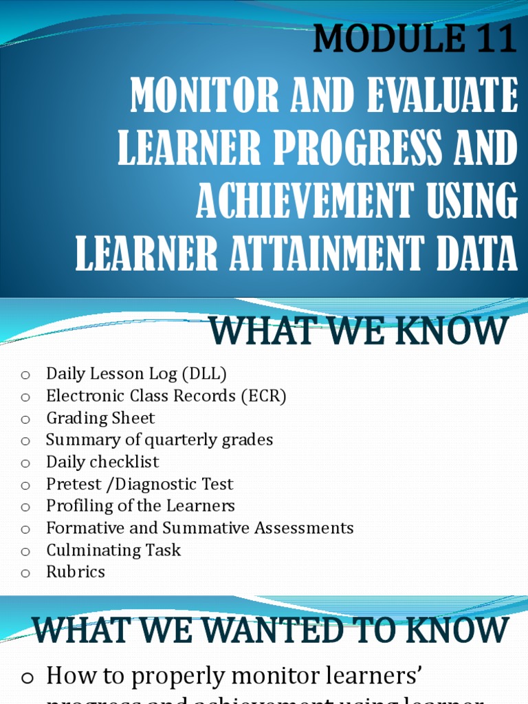 Module 11 by Vmnoscal | PDF | Educational Assessment | Rubric (Academic)