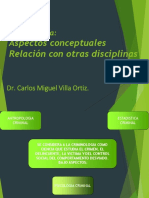 Criminologia y Otras Ciencias