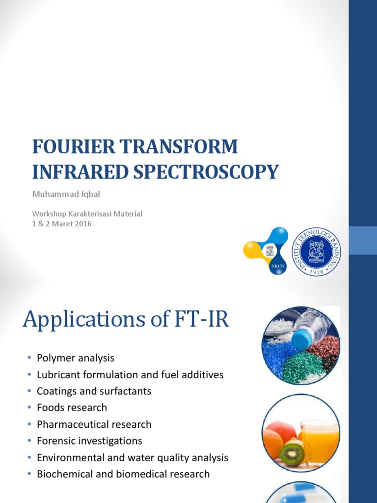 FOURIER TRANSFORM INFRARED SPECTROSCOPY Presentation Version | PDF ...
